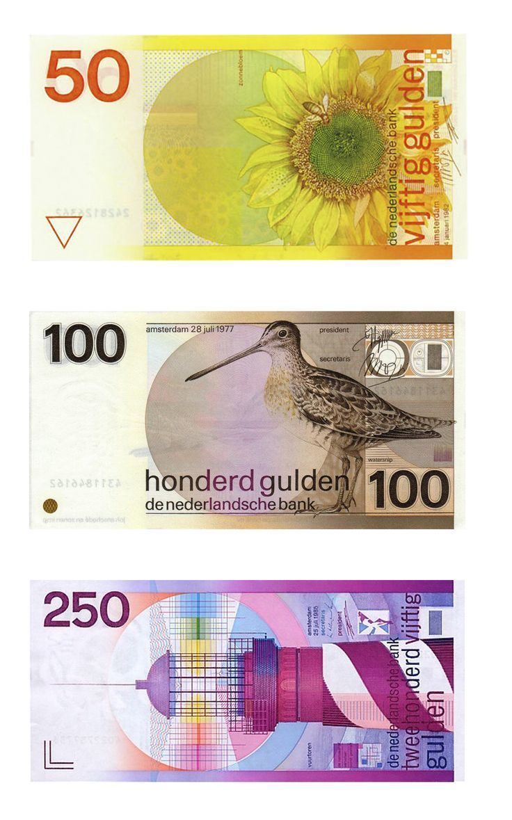 Ootje Oxenaar The Netherlands Our beautiful money before the euro