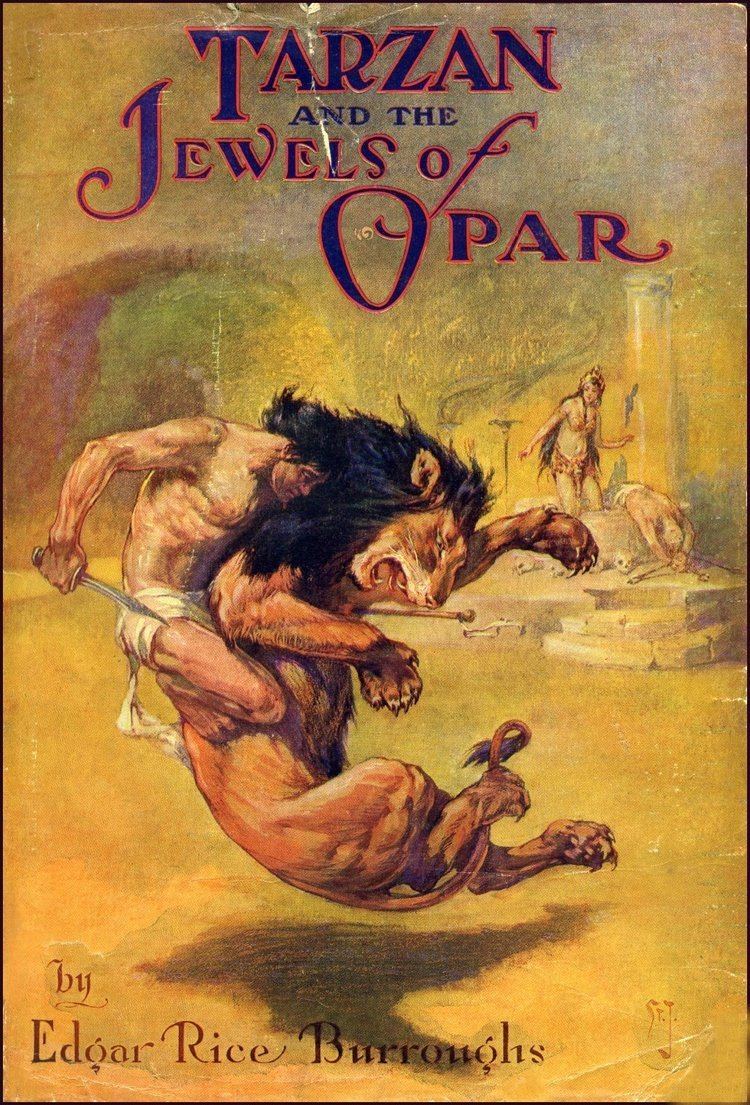 Opar (fictional city) ERBzine 2859 Tarzan and the Jewels of Opar Review by RE Prindle