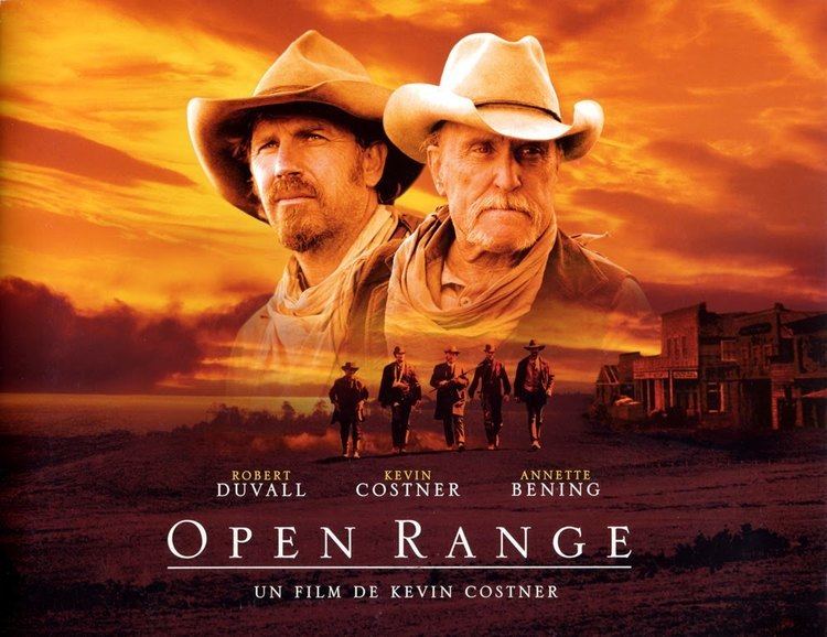 Open Range (2003 film) OPEN RANGE 2003 photos tournage YouTube