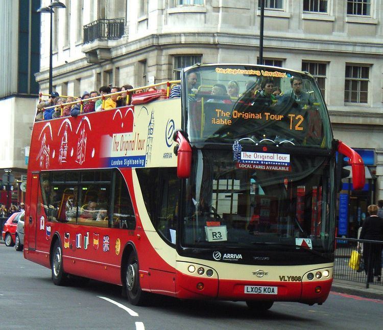 Open top buses in the United Kingdom
