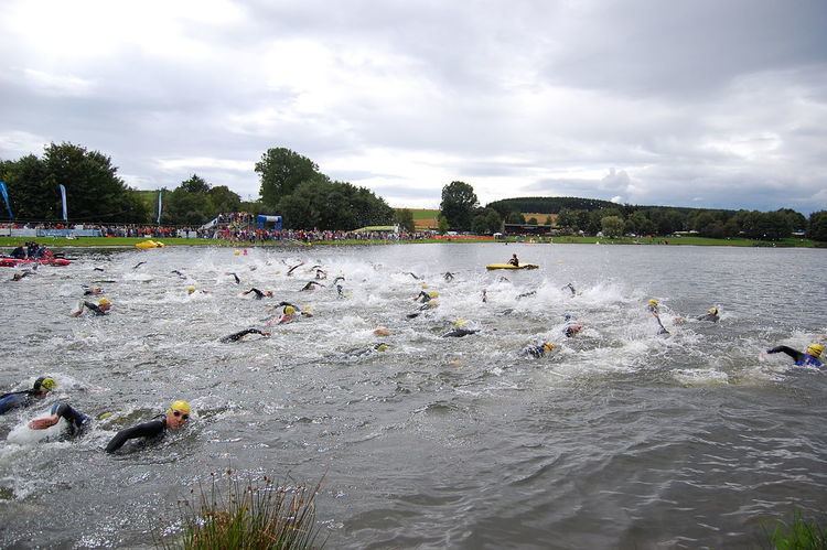 Open water swimming