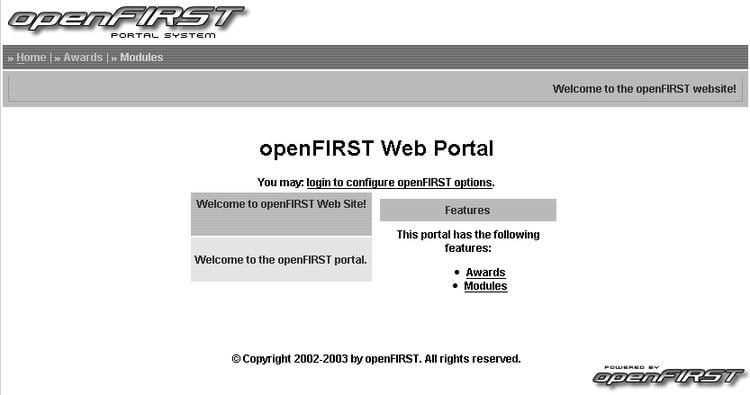 OpenFIRST