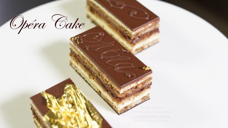 Opera cake Opera Cake Recipe Bruno Albouze THE REAL DEAL YouTube