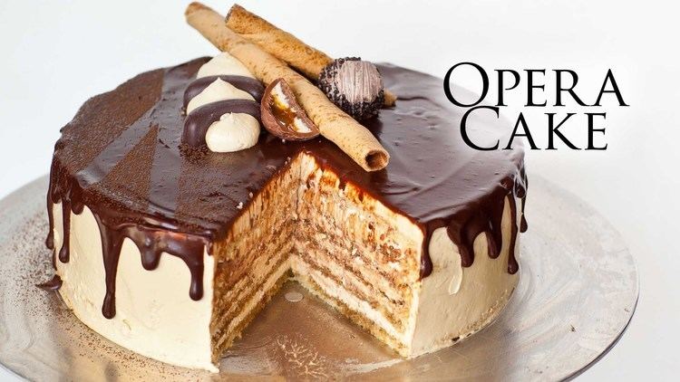 Opera cake Opera Cake YouTube