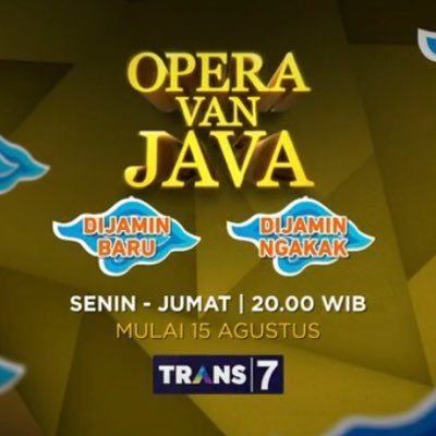 Opera Van Java OPERA VAN JAVA OVJkitelagi Twitter