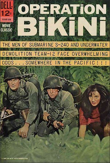 Operation Bikini DVD REVIEW OPERATION BIKINI 1963 STARRING TAB HUNTER AND
