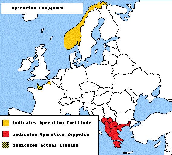 Operation Bodyguard introtogenres What were two military operations of the Allies in WWII