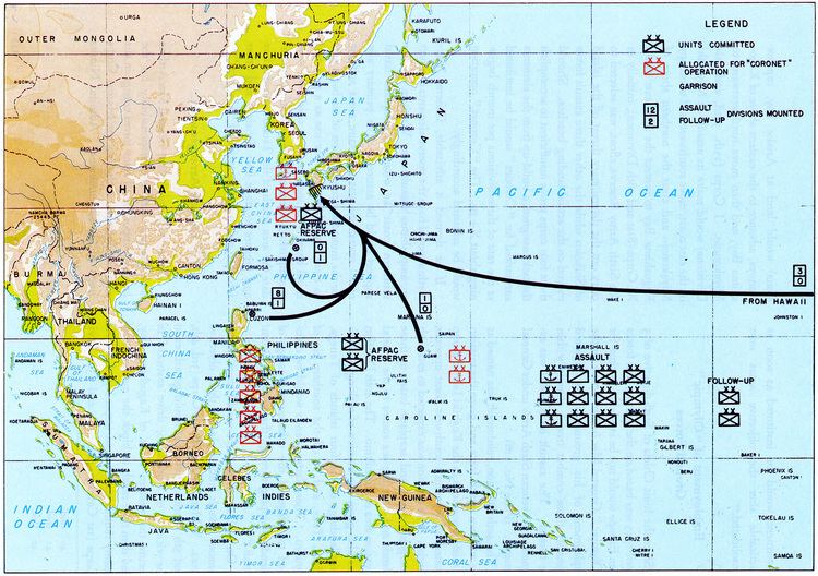 Operation Downfall Chapter 13 quotDOWNFALLquot The Plan for the Invasion of Japan