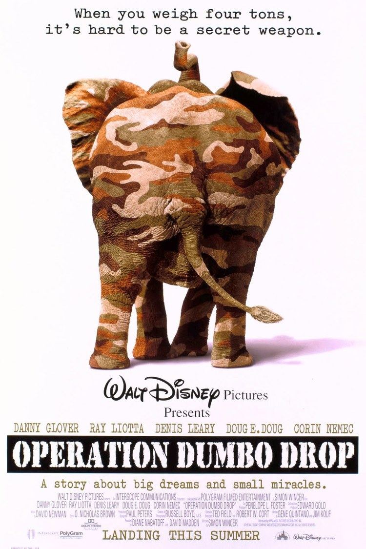Operation Dumbo Drop wwwgstaticcomtvthumbmovieposters16999p16999