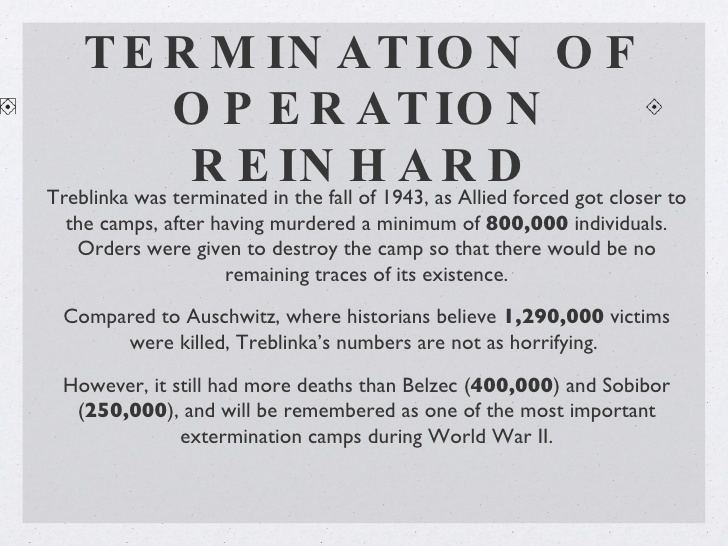 Operation Reinhard Treblinka