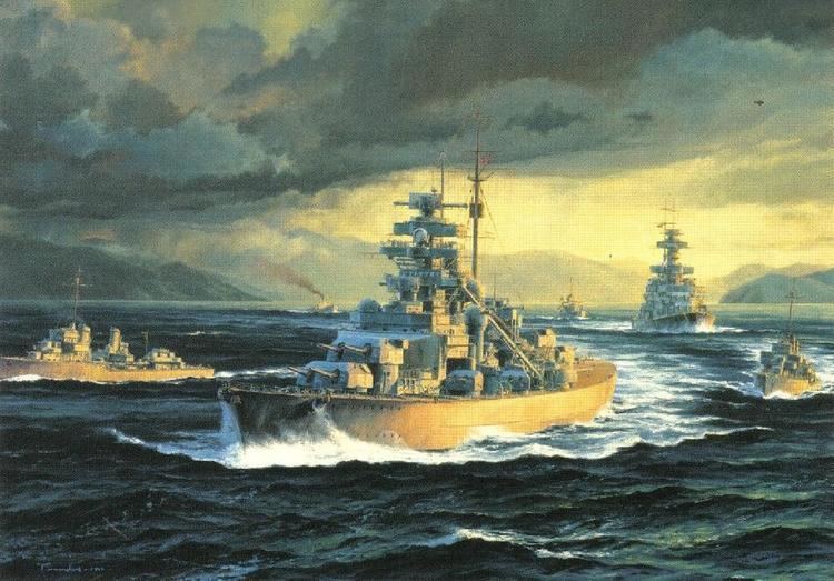 Operation Rheinübung Bismarck Operation Rheinbung