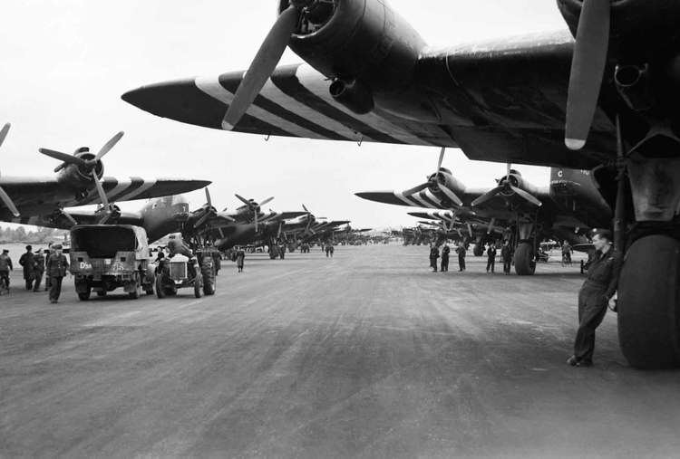 Operation Tonga 6 June 1944 0130 6th Airborne begin parachute drop on Ranville