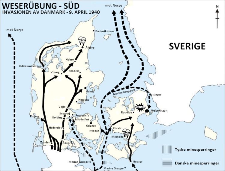 Operation Weserübung German invasion of Denmark 1940 Wikipedia