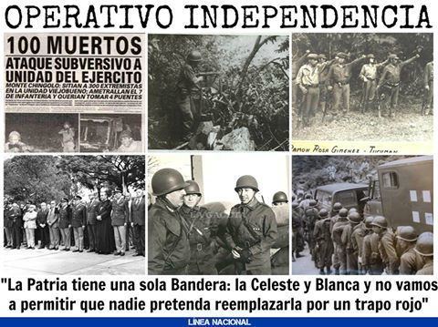 Operativo Independencia FDRA Historia de la Defensa Operativo Independencia