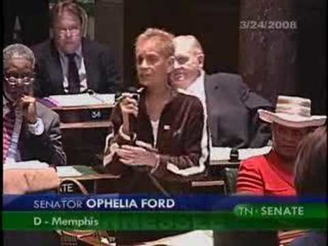 Ophelia Ford Senator Ophelia Ford returns to TN Senate YouTube