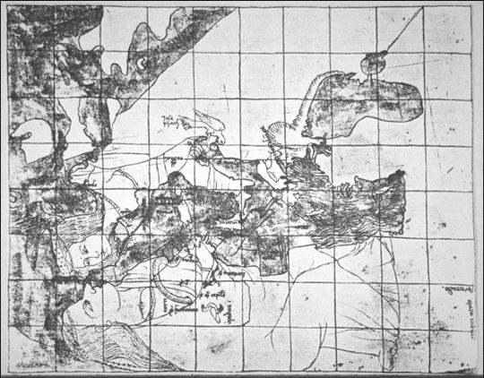 Opicinus de Canistris 230 TITLE Canistris Maps DATE 13351338 AUTHOR Opicinus de