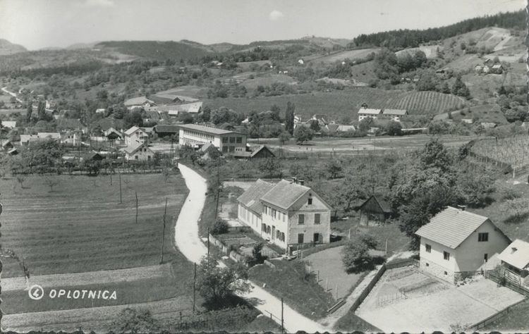 Oplotnica File1960 postcard of Oplotnicajpg Wikimedia Commons