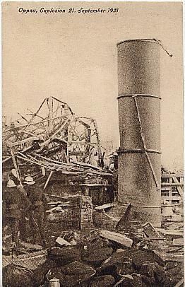 Oppau explosion 1921 Deutschland Oppau Explosion ungelaufen MAShops