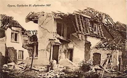 Oppau explosion 1921 Deutschland Oppau Explosion ungelaufen MAShops