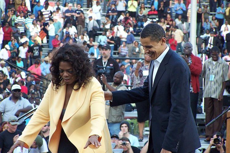 Oprah Winfrey's endorsement of Barack Obama
