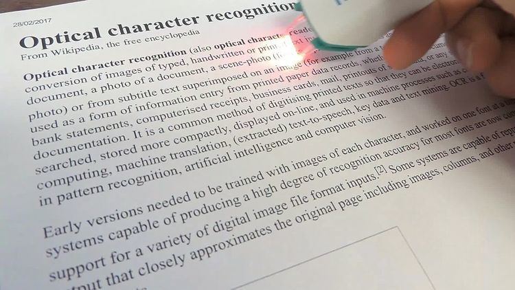 Optical character recognition