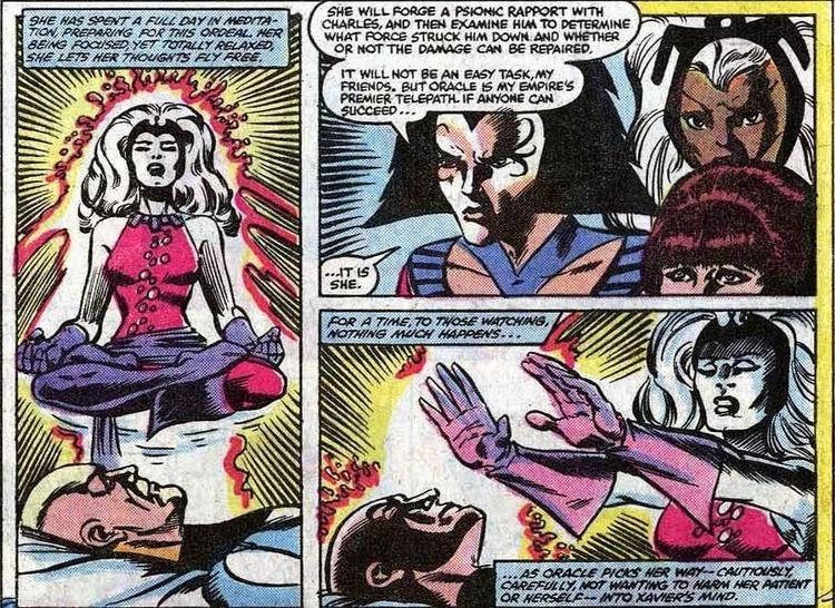Oracle (Marvel Comics) Marvel Comics of the 1980s 1982 Infectious XMen part II I Put A