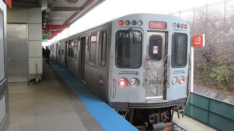 Orange Line (CTA) Chicago Transit Authority 39L39 Train Orange Line Loop to Midway