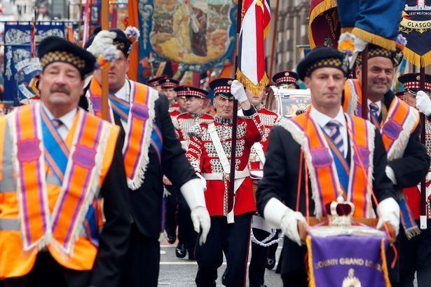 Orange walk Orange walk in Glasgow which roads are closed and everything you