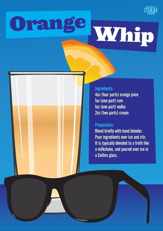 Orange Whip Orange Whip BluesBrothers Alcohol Movies Drinks Recipes http