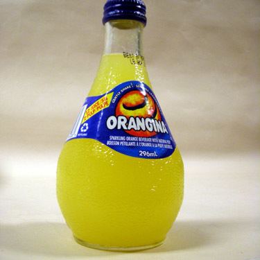 Orangina Orangina French syrup expensive bottle Food and Drink