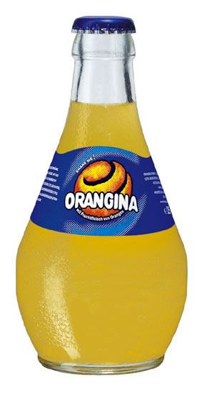 Orangina What would you do with a boatload of Orangina bottles