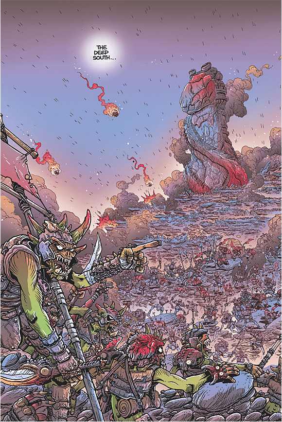Orc Stain Read the First Full Issue of 39Orc Stain39 A Gorgeous Comic that