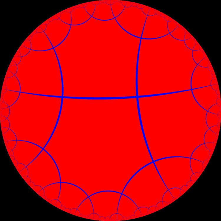 Order-4 heptagonal tiling