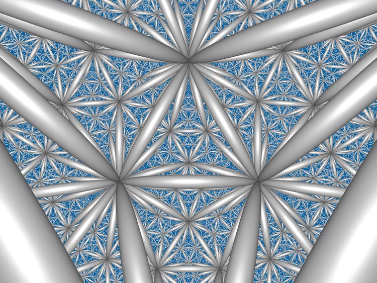 Order-4 octahedral honeycomb