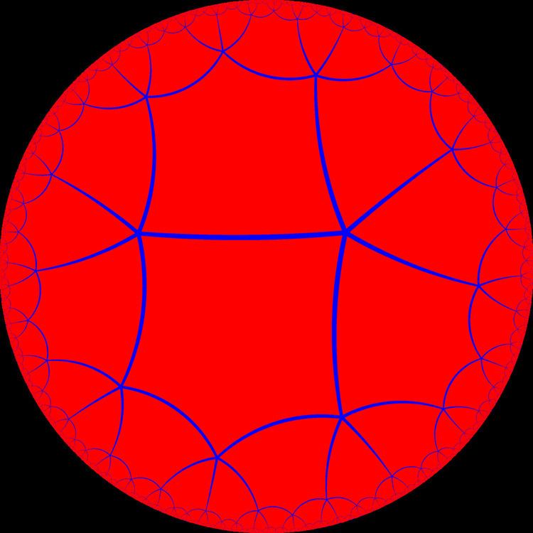 Order-5 pentagonal tiling