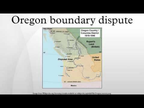 Oregon boundary dispute httpsiytimgcomviWY5lTz9WUm8hqdefaultjpg