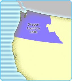 Oregon Country Interactives United States History Map The Nation Expands