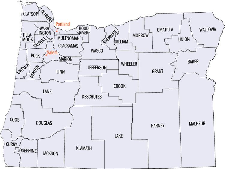 Oregon statistical areas