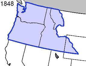 Oregon Territory's at-large congressional district