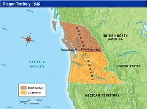 Oregon Treaty Oregon 1846 The Louisiana purchase