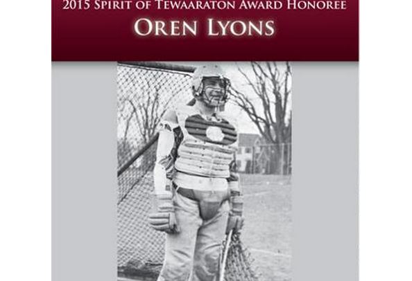 Oren Lyons Former Syracuse star Oren Lyons Onondaga has been announced as the