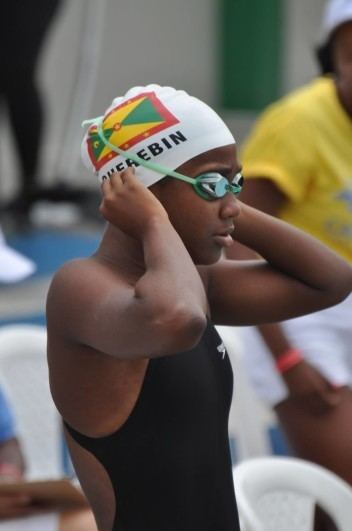Oreoluwa Cherebin VIDEO American swimmer breaks PanAm Games record Oreoluwa Cherebin