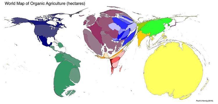 Organic farming by country