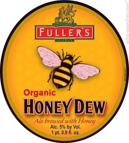 Organic Honey Dew NV Fuller39s Organic Honey Dew Ale Beer England where to buy in USA