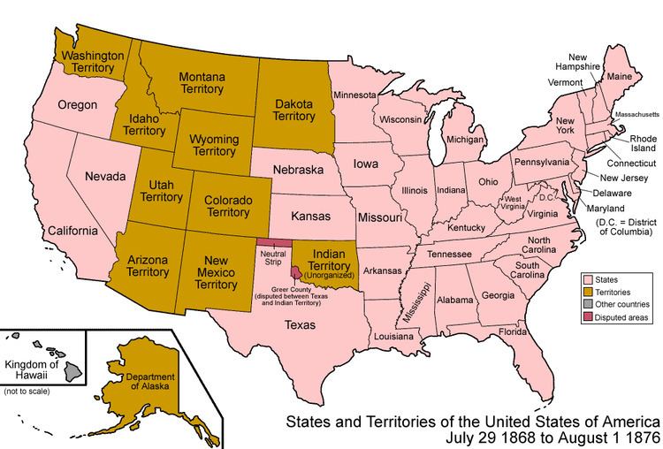 Organized incorporated territories of the United States