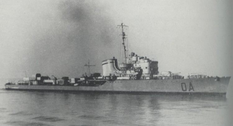 Oriani-class destroyer