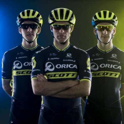 Orica–Scott (men's team) GreenEdge teams become OricaScott as new kits unveiled Gallery
