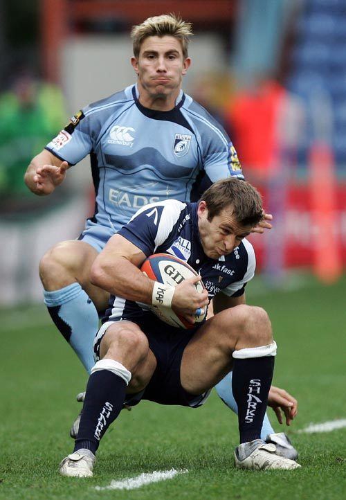 Oriol Ripol Oriol Ripol in action for Sale Sharks during the 200809