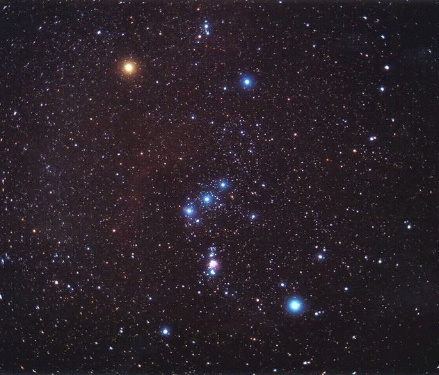 Orion (constellation) APOD 2003 February 7 Orion on Film