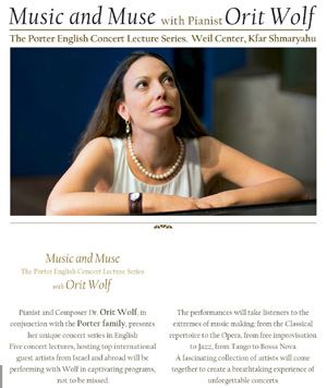 Orit Wolf Concert Dates Orit Wolf Concert Pianist